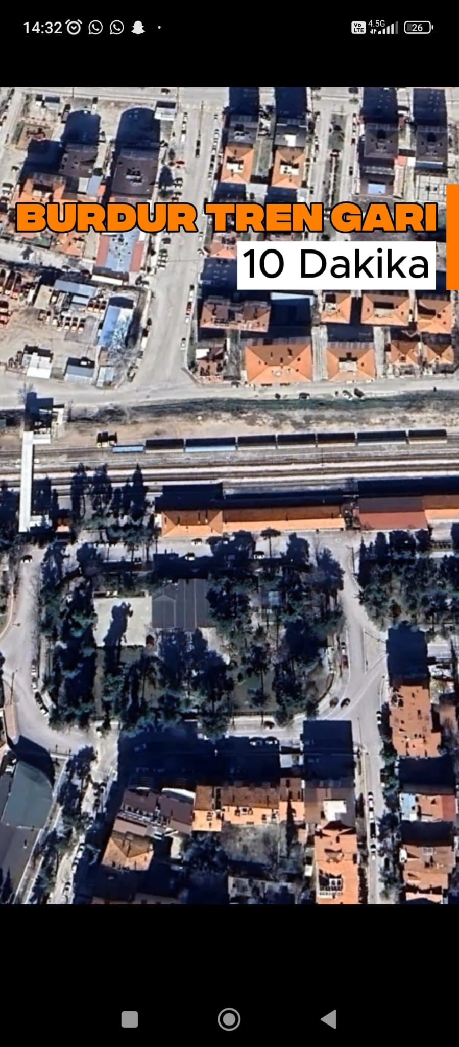 BURDUR MERKEZ KIŞLADA SATILIK TARLA - BURDUR MERKEZ fotoğraf 4